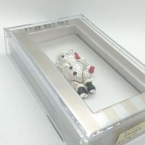 NOS Napier Articulated Bear Brooch Pin Collectable